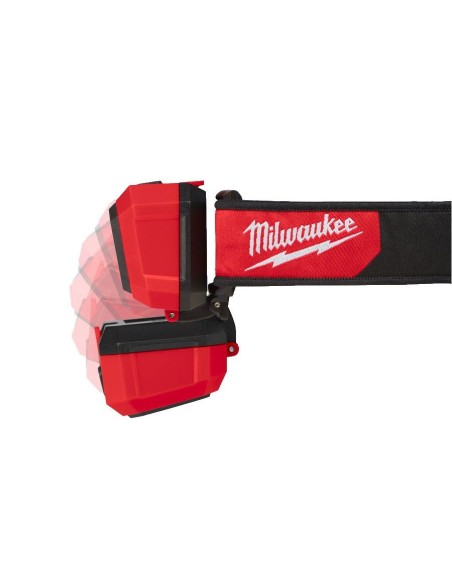 MILWAUKEE 4933471388 Linterna frontal con pilas alcalinas con 5 modos - HL-SF