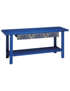 Alyco 192677 mesa de trabajo metálica