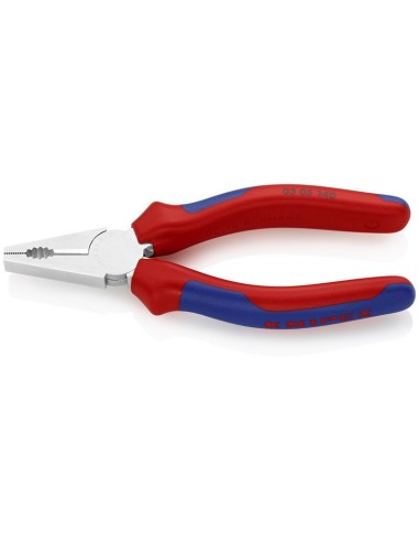 Alicate universal con fundas multicomponentes cromado 140 mm KNIPEX 03 05 140