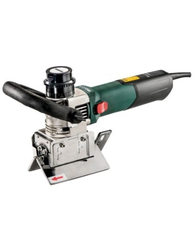 BISELADORA 1500W + CAJA DE TRANSPORTE ACERO METABO 601752500 KFM 15-10 F