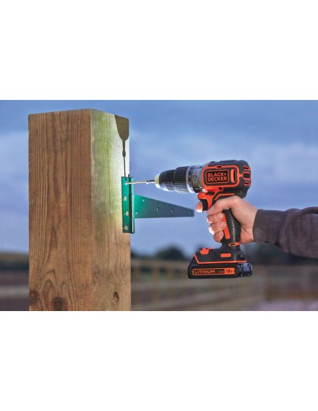 BL188KB-QW - Taladro Percutor BRUSHLESS 18V con 2 baterías 1,5Ah de Litio y maletín