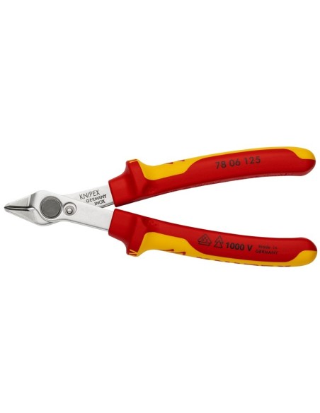 Electronic Super Knips VDE aislados con fundas multicomponentes, según norma VDE 125 mm (cartulina autoservicio/blíster) KNIPE