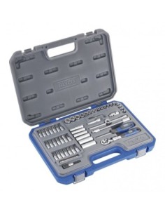 ALYCO 192187 Juego de vasos y accesorios 58 pzas de 1/4