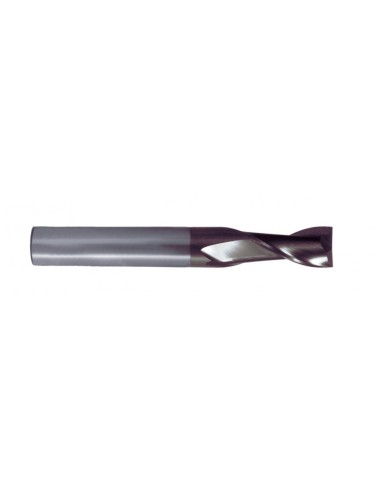 Fresa frontal universal metal duro integral tipo N TiAIN, DIN 6527 L / 6528*