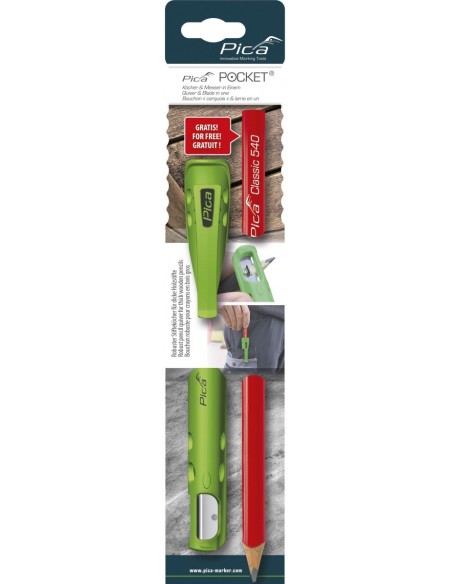 Funda y sacapuntas en uno - Pica POCKET