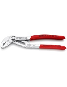 Cobra Tenaza para bombas de agua recubiertos de plástico antideslizante cromado 180 mm KNIPEX 87 03 180