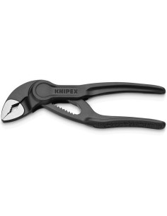 Cobra XS Tenaza de agarre superficie rugosa y en relieve gris atramentado 100 mm KNIPEX 87 00 100