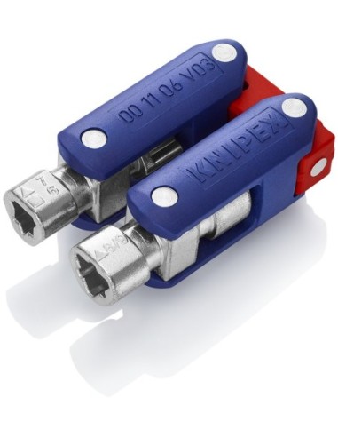 Llave para armarios de control DoubleJoint“ 62 mm (cartulina autoservicio/blíster) KNIPEX 00 11 06 V03