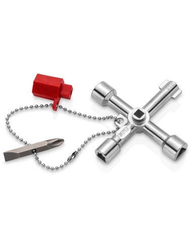 Llaves para armarios de control para armarios y sistemas de paso estándar 76 mm KNIPEX 00 11 03