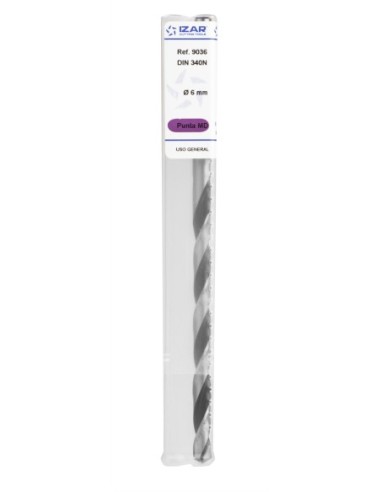 REF. 9036 BROCA METAL DURO DIN340N LARGA
