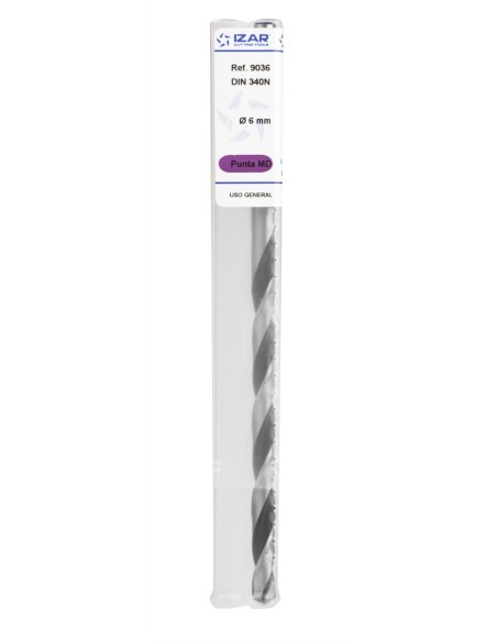 REF. 9036 BROCA METAL DURO DIN340N LARGA
