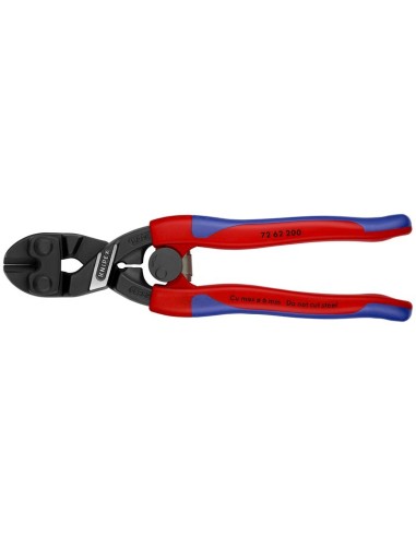Cortante de fuerza para corte a ras para metal blando y plástico con fundas esbeltas en dos componentes negro atramentado 200 m