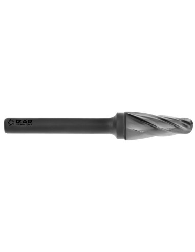 Ref. 9267 fresa rotativa metal duro norma-kel (l) conica redondeada