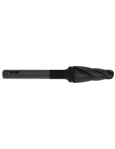 Ref. 9267 fresa rotativa metal duro norma-kel (l) conica redondeada