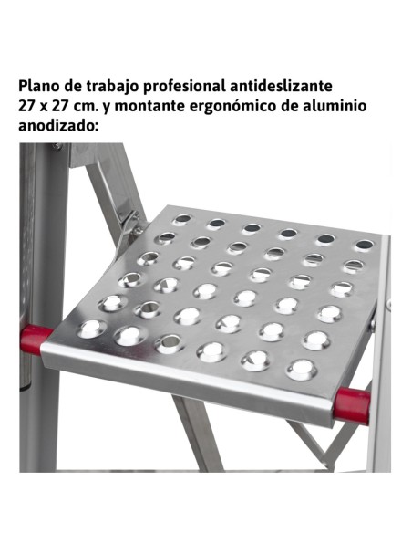 DOMUS | Escalera profesional con peldaños cómodos