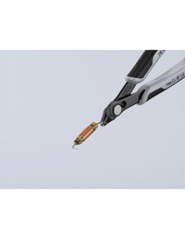 Electronic Super Knips ESD con fundas multicomponentes bruñido 125 mm KNIPEX 78 61 125 ESD
