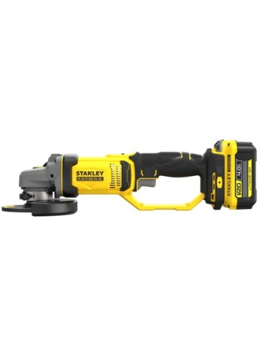 Mini-Amoladora V20 18V 125mm con 2 baterías Li-Ion 4Ah
