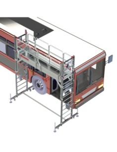 TSA320 | Andamio especial para talleres de camiones y autobuses
