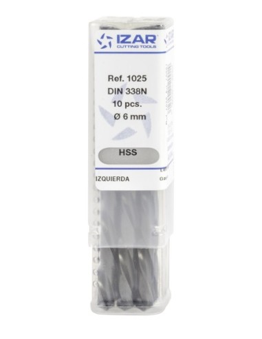 REF. 1025 BROCA HSS DIN338N IZQUIERDA