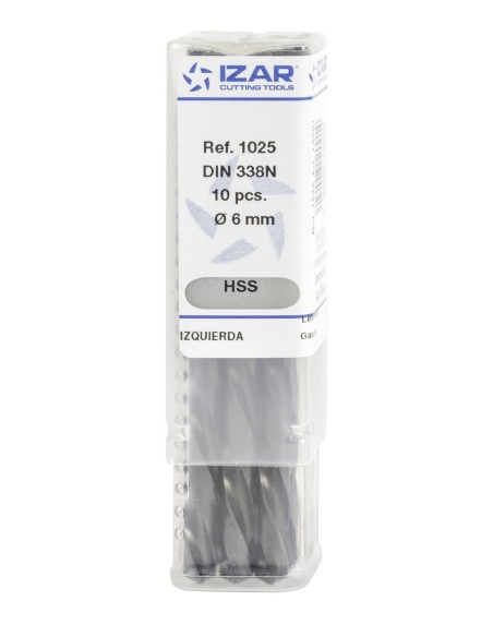 REF. 1025 BROCA HSS DIN338N IZQUIERDA