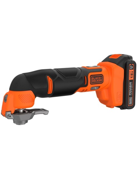 BDCOS18D1K-QW Multi herramienta oscilante 18V 2Ah con maletín