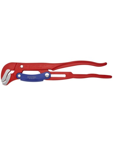 Llave para tubos en forma de S Con ajuste rápido recubierto de pintura pulverizada, rojo 420 mm KNIPEX 83 60 015