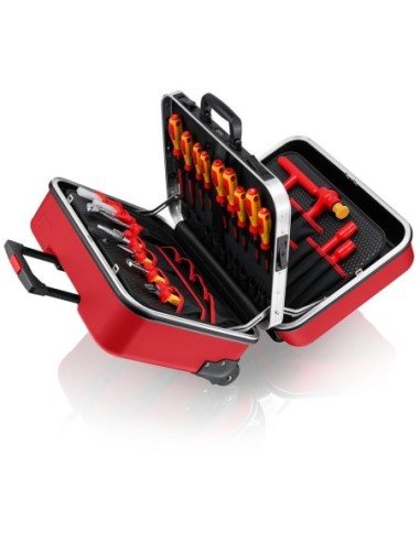 Maleta de herramientas BIG Twin Move RED Competencia Eléctrica KNIPEX 98 99 15