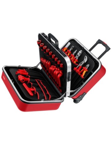 Maleta de herramientas BIG Twin Move RED Competencia Eléctrica KNIPEX 98 99 15