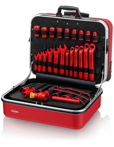 Maleta de herramientas BIG Twin Move RED Competencia Eléctrica KNIPEX 98 99 15