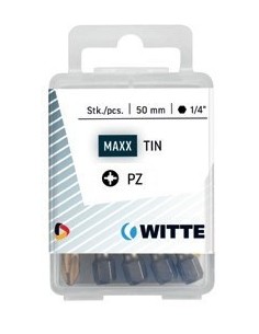 Puntas Pozidriv de 50 mm en cajita de plástico 2