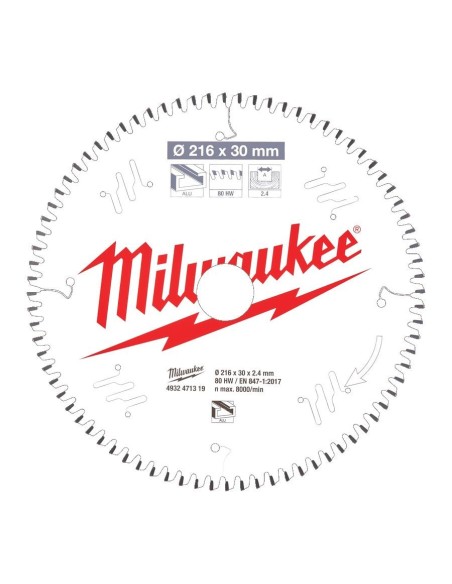 MILWAUKEE 4932471314 Discos para ingletadoras Gen II