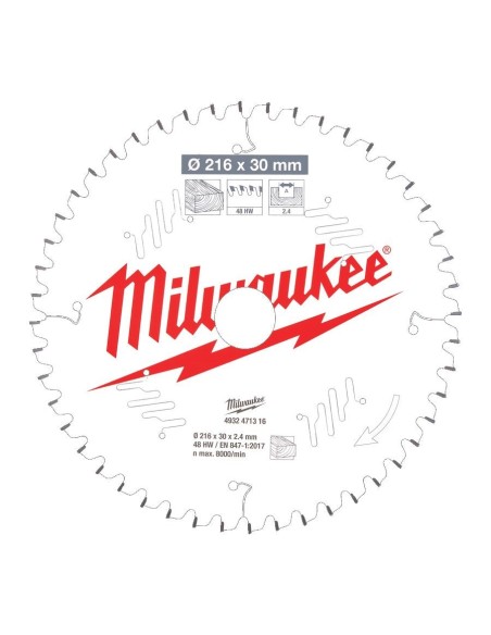 MILWAUKEE 4932471314 Discos para ingletadoras Gen II