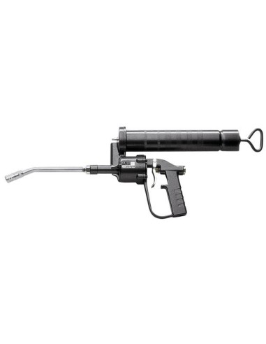 PISTOLA DE ENGRASE NEUMÁTICA, 500 CC, EXTENSIÓN RÍGIDA