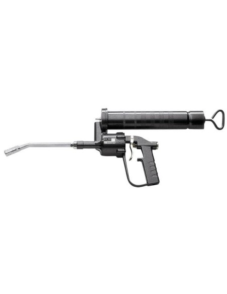 PISTOLA DE ENGRASE NEUMÁTICA, 500 CC, EXTENSIÓN RÍGIDA