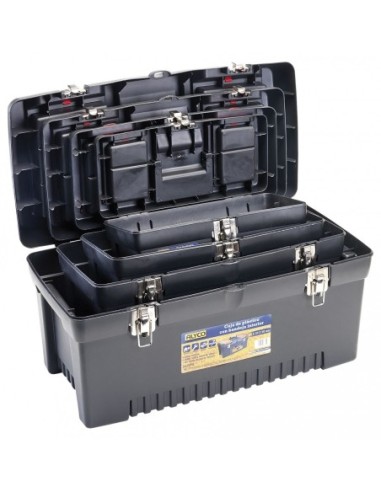Alyco 192765 conjunto de 4 cajas de plástico