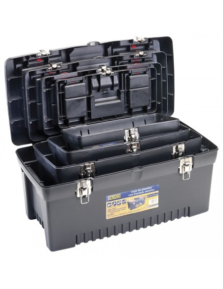 Alyco 192765 conjunto de 4 cajas de plástico