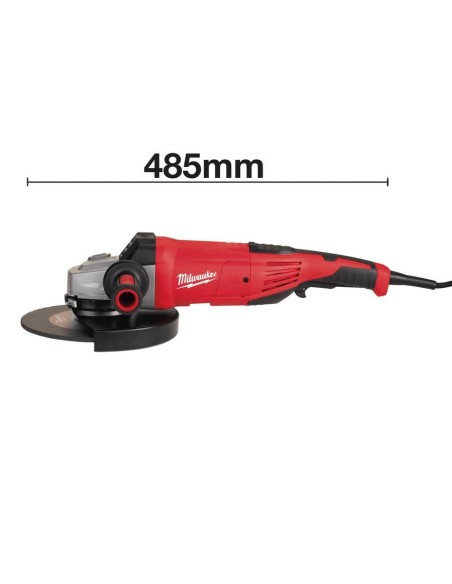 MILWAUKEE 4933431830 Amoladora angular de 2200W AG 22