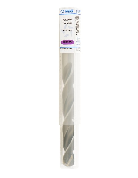REF. 9100 BROCA PUNTA METAL DURO DIN338N