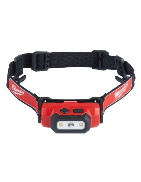 MILWAUKEE 4933479764 Linterna frontal con batería recargable USB -L4 HL-301