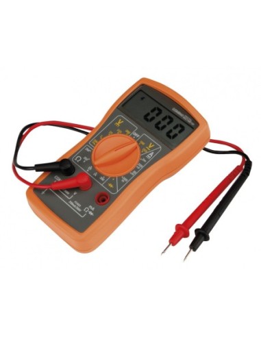 ALYCO 119339 Polimetro pantalla lcd para voltaje