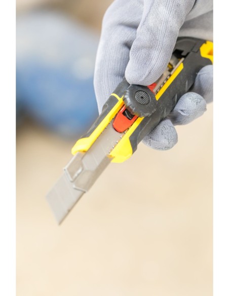 STANLEY FATMAX Cúter con rueda de bloqueo - 9 mm, 18 mm, 25 mm