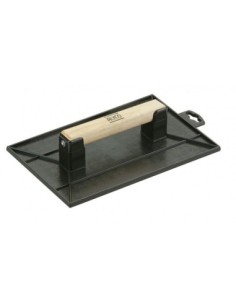 Alyco 195790 talocha de plástico rectangular con mango madera