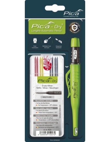 Packs de marcador 3030 Pica-Dry y estuche de minas