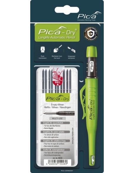 Packs de marcador 3030 Pica-Dry y estuche de minas