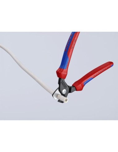 StepCut Tijeras cortacables con fundas multicomponentes bruñido 160 mm KNIPEX 95 12 160