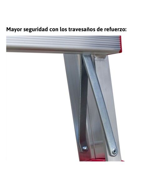 TELES | Escalera telescópica de aluminio multiusos súper profesional