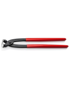 Tenaza rusa (tenaza rusa) recubiertos de plástico negro atramentado 300 mm KNIPEX 99 01 300 EAN