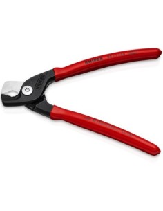 StepCut Tijeras cortacables recubiertos de plástico bruñido 160 mm KNIPEX 95 11 160 SB 2