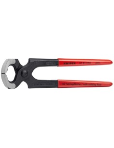 Tenaza para carpintero recubiertos de plástico negro atramentado 210 mm (cartulina autoservicio/blíster) KNIPEX 51 01 210 SB