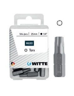 Puntas Torx de 25 mm en cajita de plástico 2